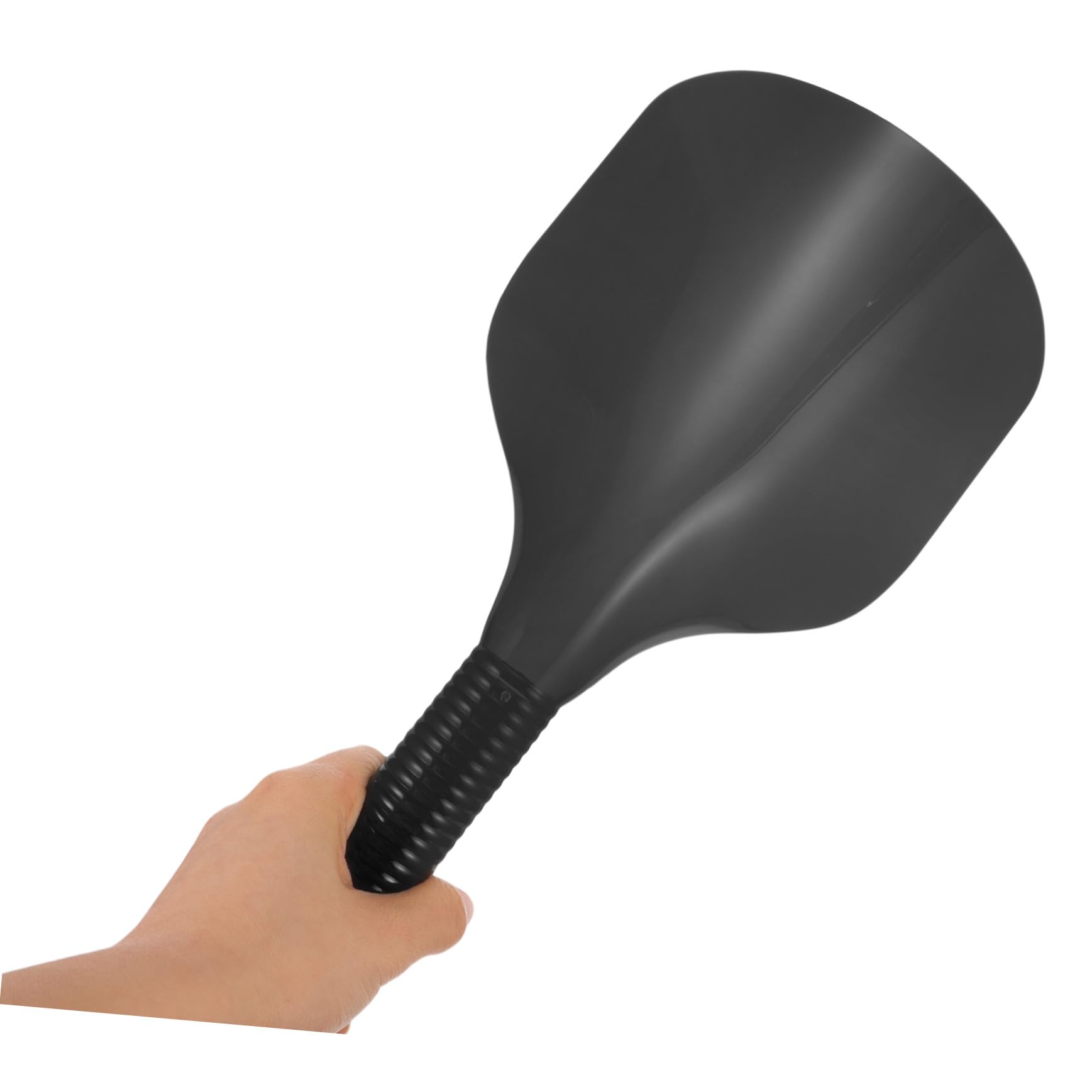 Bouclier Protection Coiffure Facial Plastique Noir Poignée de Réutilisable pour Visage et Yeux Lors de Coloration et Coupe de Cheveux en Salon