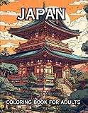 Japan: Coloring Book for Adults