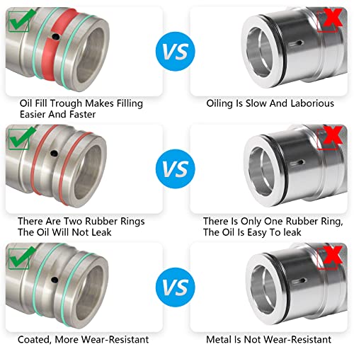 Shejisi 44Mm*40Mm*39Mm Utv Wheel Bearing Greaser,Wear-Resistant Coating, Groove Design Makes It Easier To Inject Grease，For Polaris Ranger Rzr Xp 1000 Scrambler Sprotsman (44Mm) #TOP2