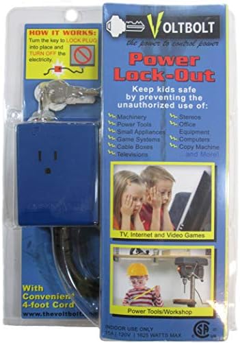 VoltBolt Power Plug Lock-out - The Power to Control Power - Keyed Different