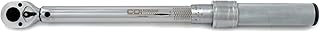 CDI 1002MFRMH Dual Scale Micrometer Adjustable Click Style Torque Wrench with Metal Handle - 3/8-Inch Drive - 10 to 100 ft. lbs. Torque Range