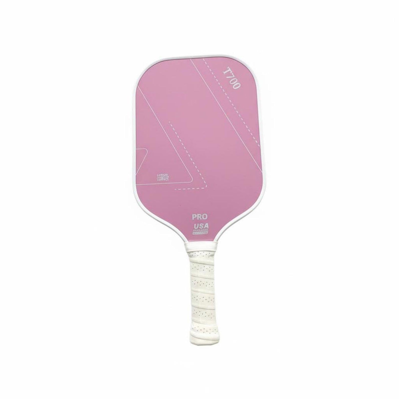Carbon Fiber Paddle Racket Cushioned Sweat-Absorbing Grip Professional Pickleball Racket Paddle Rim Aerospace-Grade Uncoated Carbon Fiber Paddle T700-11-picture-10
