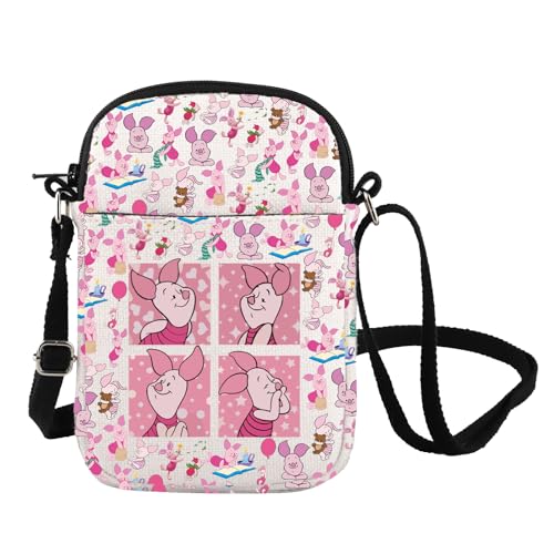 Sac à bandoulière Happy Piglet résistant pour fans de cinéma