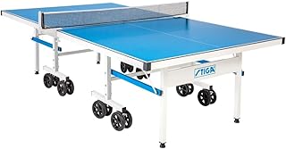 XTR Professional Outdoor Table Tennis Tables – All Weather Aluminum Waterproof Outdoor or Indoor Design with Net & Post - 10 Minute Easy Assembly Ping Pong Table with Compact Storage