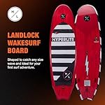 Hyperlite Landlock Wakesurf Board – Forgiving Longboard Style Wakesurf Board - Perfect for Beginners and Intermediate Riders or for Your First Surf Session - Image 2