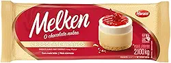 Barra de Chocolate Melken Branco 2,1kg - Harald