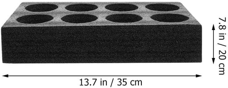 8-Hole Takeout Coffee Cup Tray 4Pcs Beverage Carrier Cup Carry Holder for Camping Restaurant Refrigerator Home Decor