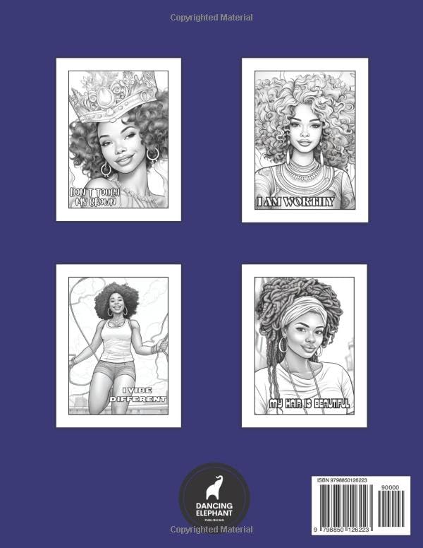 Miniatura 2 de I Am Black Girl Magic Adult Coloring Book of Black Women