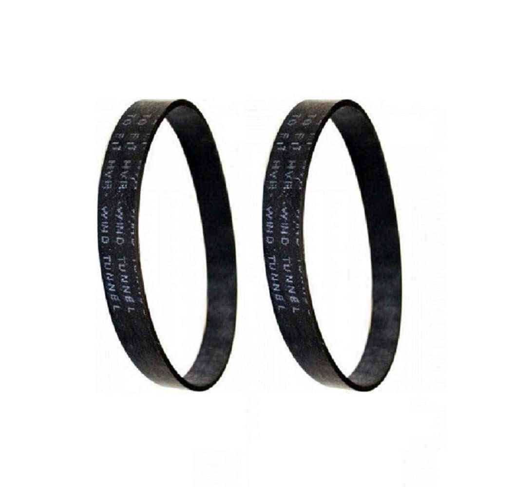 HASME 2-Pack Replacement Belts for Black+Decker Airswivel Ultra Light Weight Vacuum Cleaners Replaces for 12675000002729 Fits for BDASV101 BDASV104 BDASL102 BDASL104 BDASL202 BDASV103