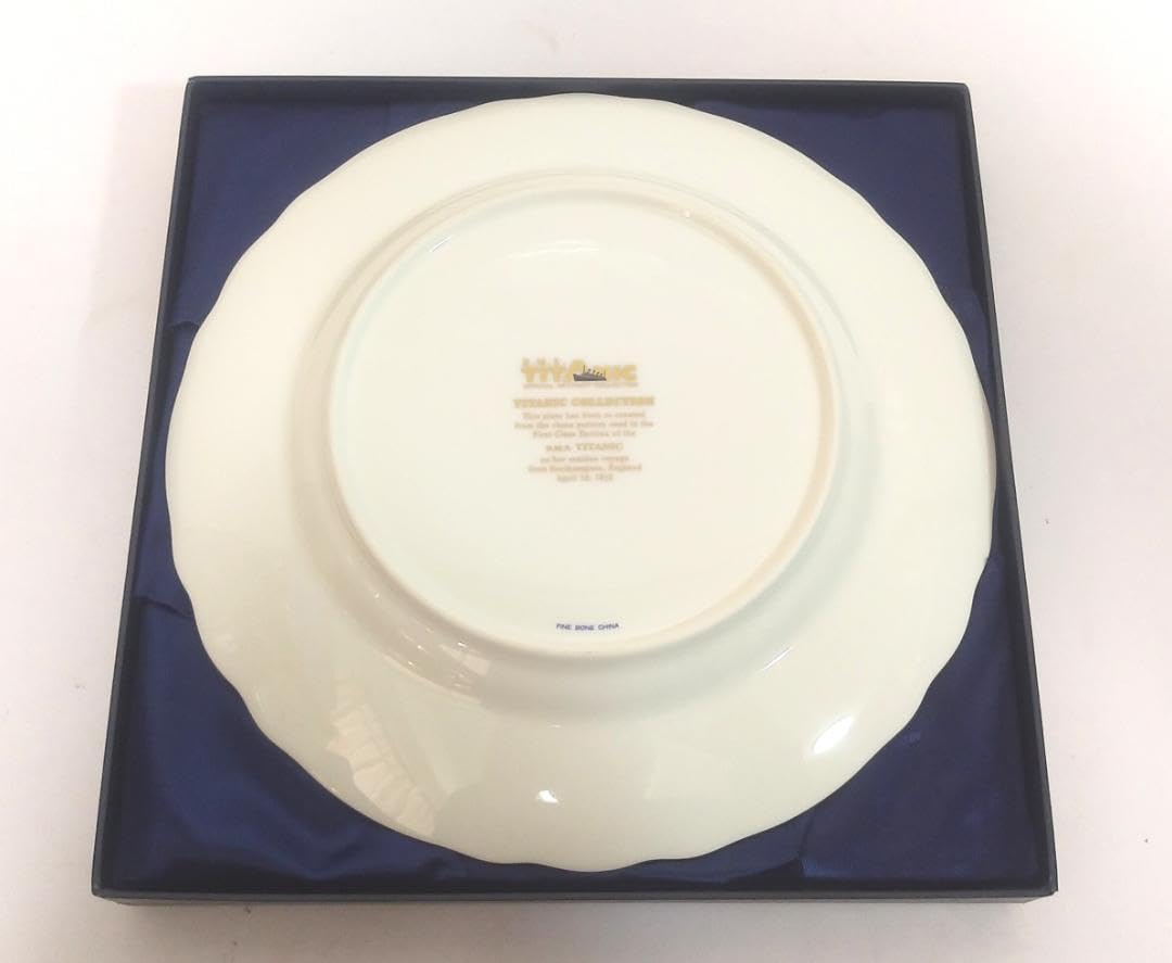 ディナープレート、飾り皿 Amazon.co.jp: ST01 タイタニックコレクション ディナープレート