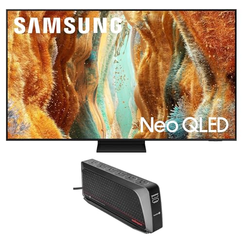 Image of Samsung 65-Inch Class Neo QLED QN70F 4K Mini LED Smart TV NQ4 AI Gen2 Processor, Quantum Matrix Technology Slim Bundle with an AudioQuest PowerQuest2 Power Filter /Surge Protector 6 Outlet (2025)