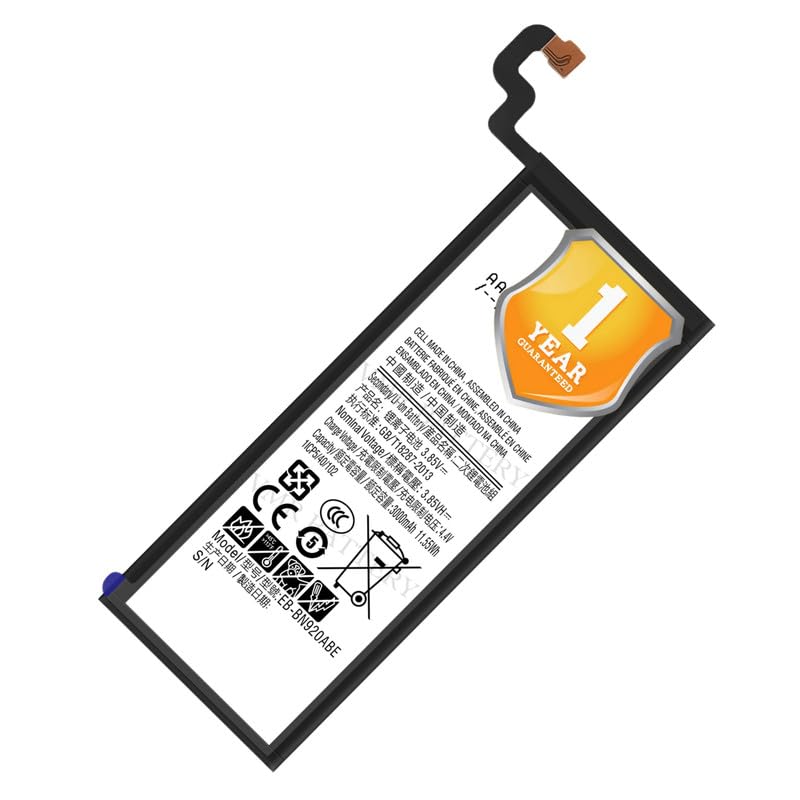 Image of Original EB-BN920ABE Battery Compatible for Samsung Galaxy Note 5 (SM-N920, SM-N920T, SM-N920A, SM-N920I, SM-N920G, SM-N920F, SM-N920S, SM-N920L, SM-N920K, SM-N9200) - (3000mAh) - 1 Year Warranty K7