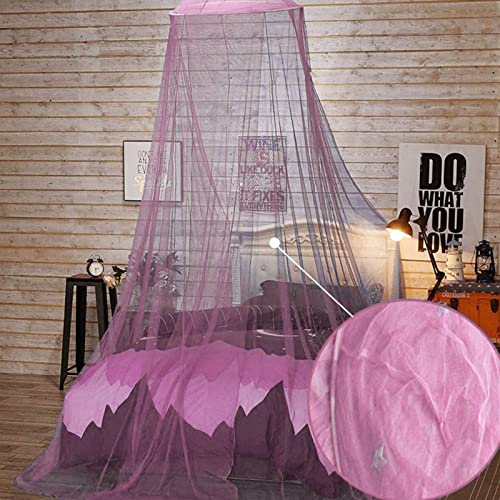 Extra Large Shower Curtain Liner 108 Lace Bed Net Net Cover Princess Round Dome Bedding Elegant Light Pink Under The Sea Shower Curtain Set #TOP1