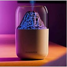 Zen Volcano Diffuser - Multi-color imported essential oil device blending style and function to spread delightful aromas, purify air and transform home atmosphere into peaceful retreat