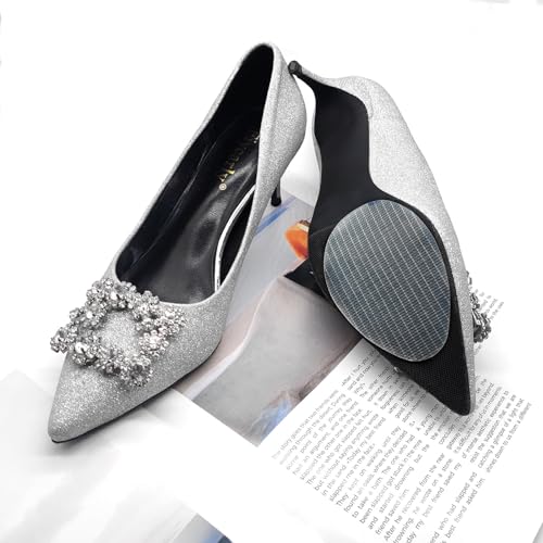 6 Pares de Almohadillas Antideslizantes para Zapatos Transparentes miniatura 5