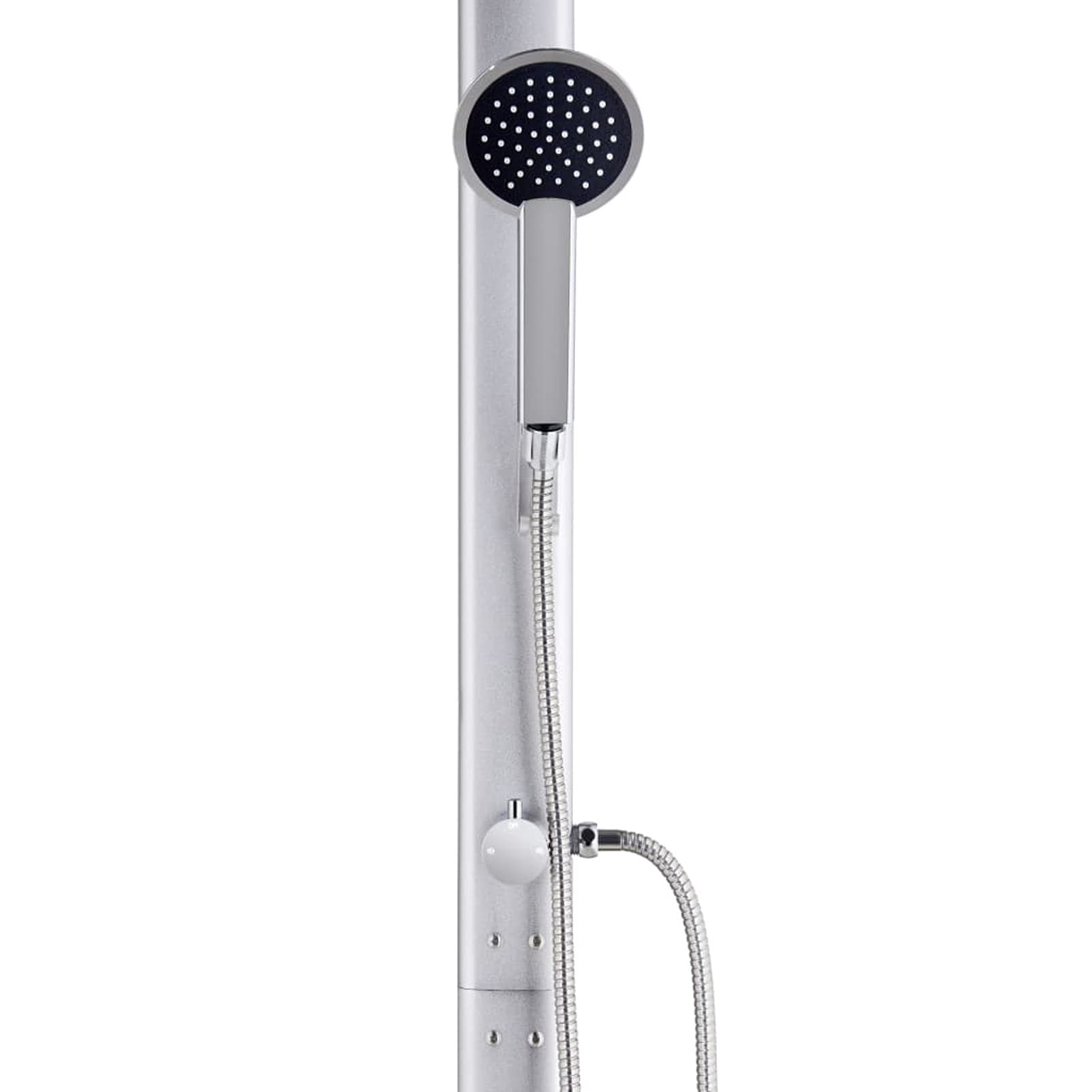 Doccia da Giardino 215 cm in Alluminio,Piscine e Spa,Accessori per Piscina e Spa -315943