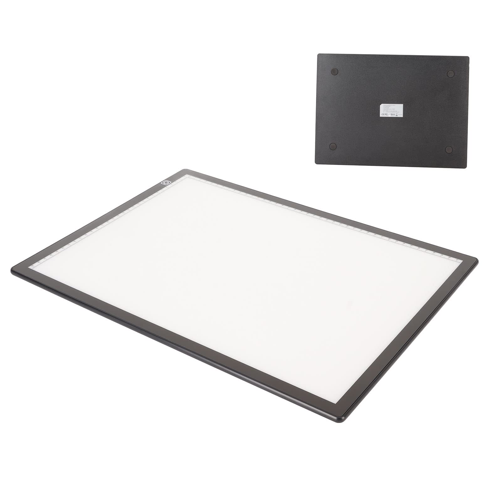 Ejoyous Light Board per Disegno, Tavolo Luminoso per Pittura Diamante Stepless Dimmabile 12000K LED USB 250-3000LUX con 2 Clip per Sketching Stenciling