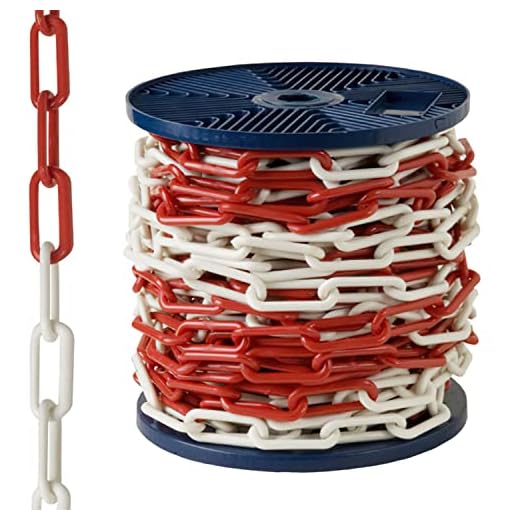 Wolfpack 1041000 Cadena Plastico Bicolor 6mm Rollo 25 metros