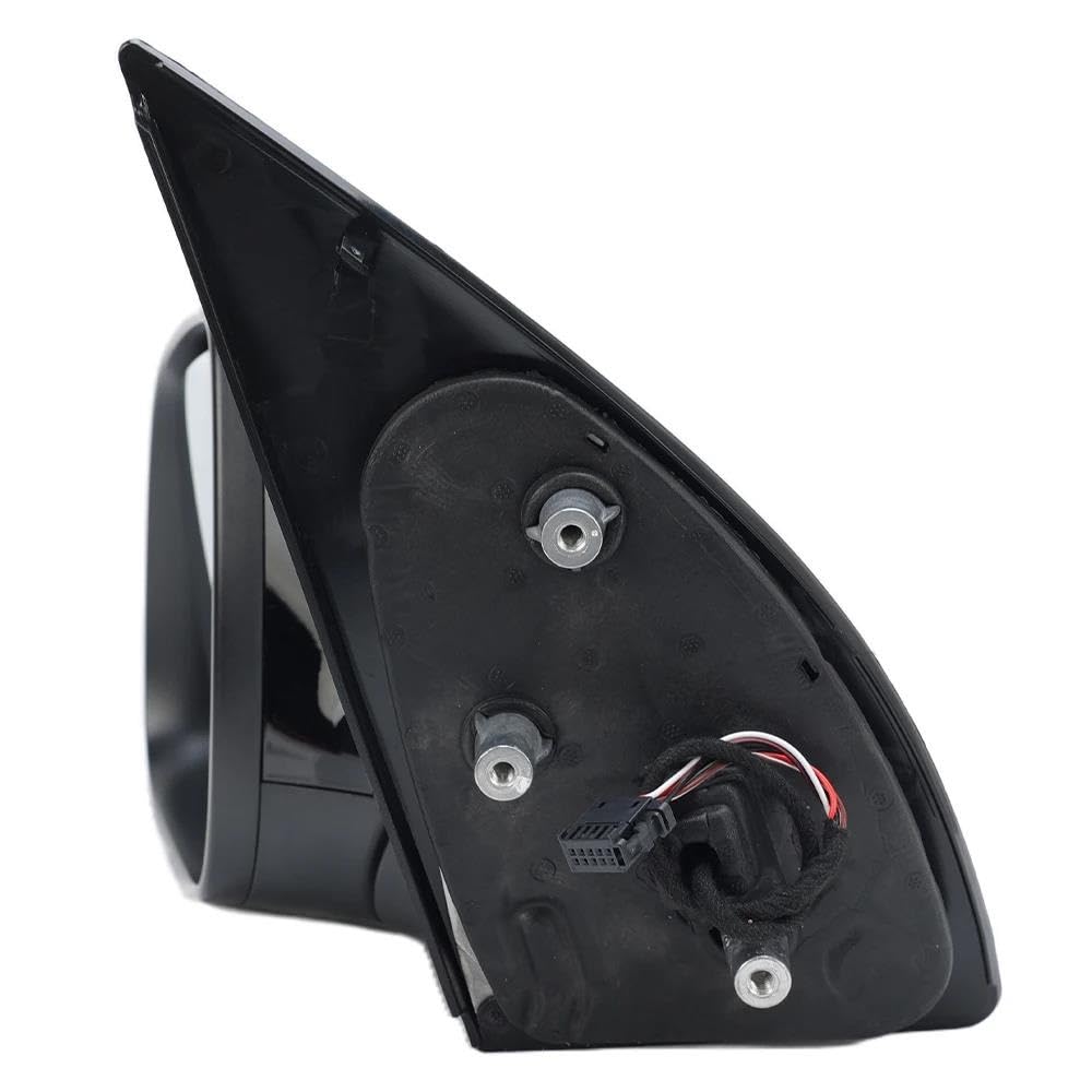 Per VW Per Amarok 2013-2023 5 Pin Specchietto Retrovisore Montaggio Manuale Laterale Pieghevole Retrovisore Completo(1pair black chrome)