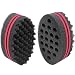 AIR TREE Big Holes Magic Barber Sponge Brush Twist Hair For Wave,Dreadlock,Coils,Afro Curl As Hair Care Tool 7 & 16 Mm Hole Diameter Suitable For Curly Hair (1 PCS)