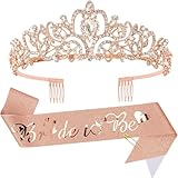 Coronas nupciales para decoración de fiesta de boda, boda, fiesta, boda, fajín, corona, corona, regalo de despedida de soltera