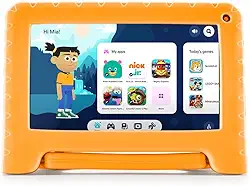 Tablet Infantil MI100 7 polegadas 64GB Android 13 4GB RAM Quad Core Wi-fi Mirage