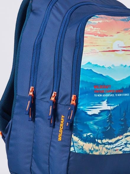 Image of Wildcraft Stylish Polyester Unisex Backpack | Atlas 40 Durable & Lightweight backpack for Men & Women | Backpack for Office, Gym, Travel - 40 Litre,
