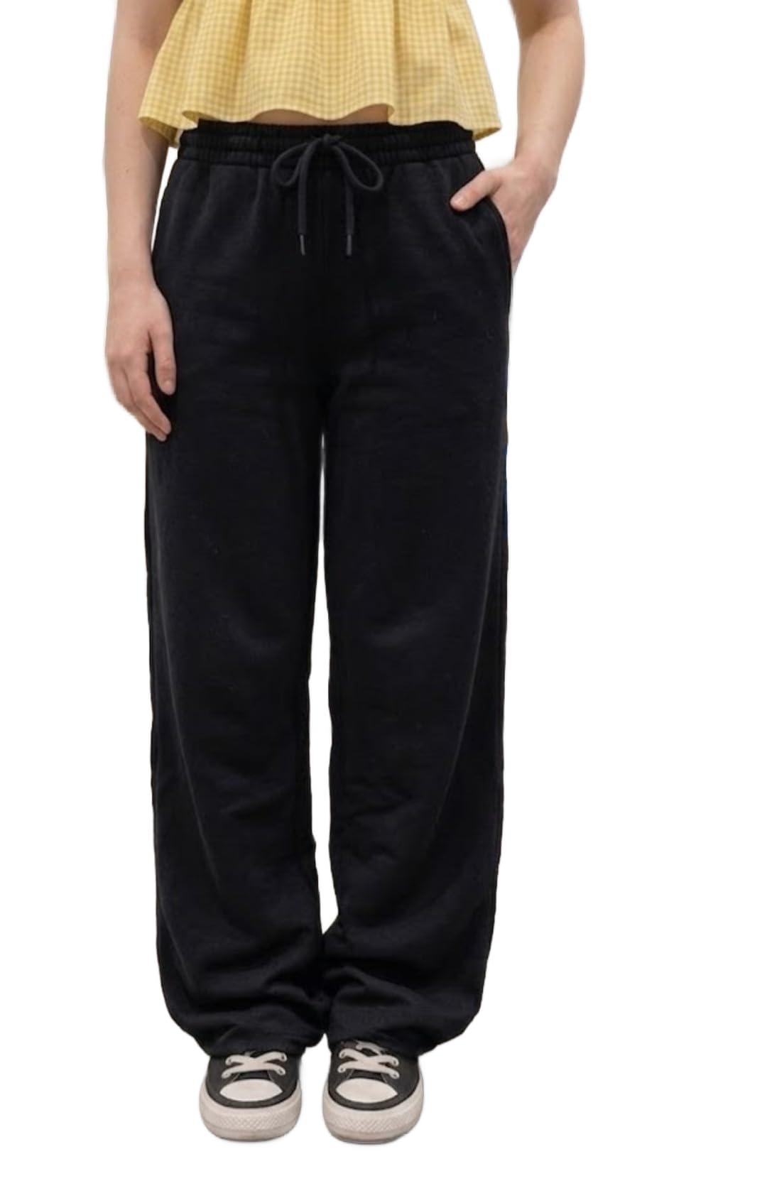 dockstreet Track Pant for Women || Baggy Fit || Track Pants || Full Elastic Jogger Track Pant ||-picture-55