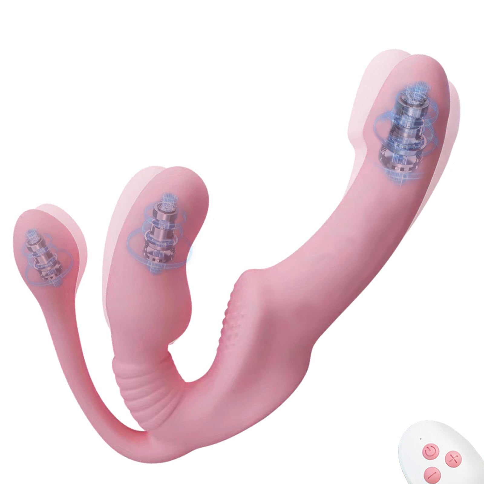 Silicone Realistic Double Dildo PQKuss 10 Vibration Modes Couple Vibrator  3-in-1 Vibrator with Remote Control Strap On Strap-On Dildo Lesbian Partner  Vibrators for Sex Toy for Women Couple : Amazon.de: Health &