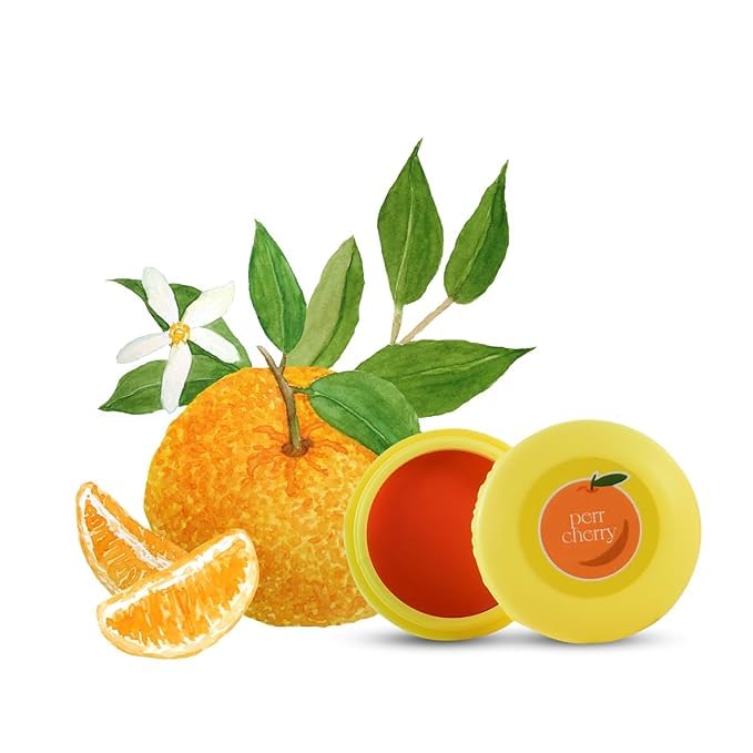 Image of Perr Cherry Lip and Cheek Tint - Orange Creamsicle (5g) | Matte Finish | Enriched with Vitamin E for Nourishment | Long-Wearing | Lightweight Formula, Smooth Application | Suitable for All Skin Types