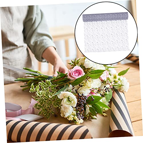 STOBOK rollo único de red para embalaje floral para arreglos y bolsas miniatura 3