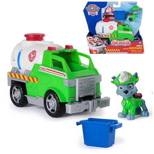 PAW PATROL – Fire Rescue Rockys Tanklaster mit Greiferklaue und...