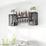 El diseño práctico y hermoso es ideal para colocar sus botellas favoritas en un lugar de fácil acceso y ahorrar espacio.