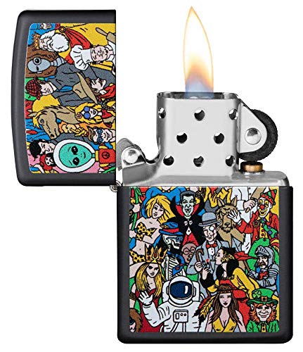 Encendedor Zippo Windy metálico y recargable miniatura 3
