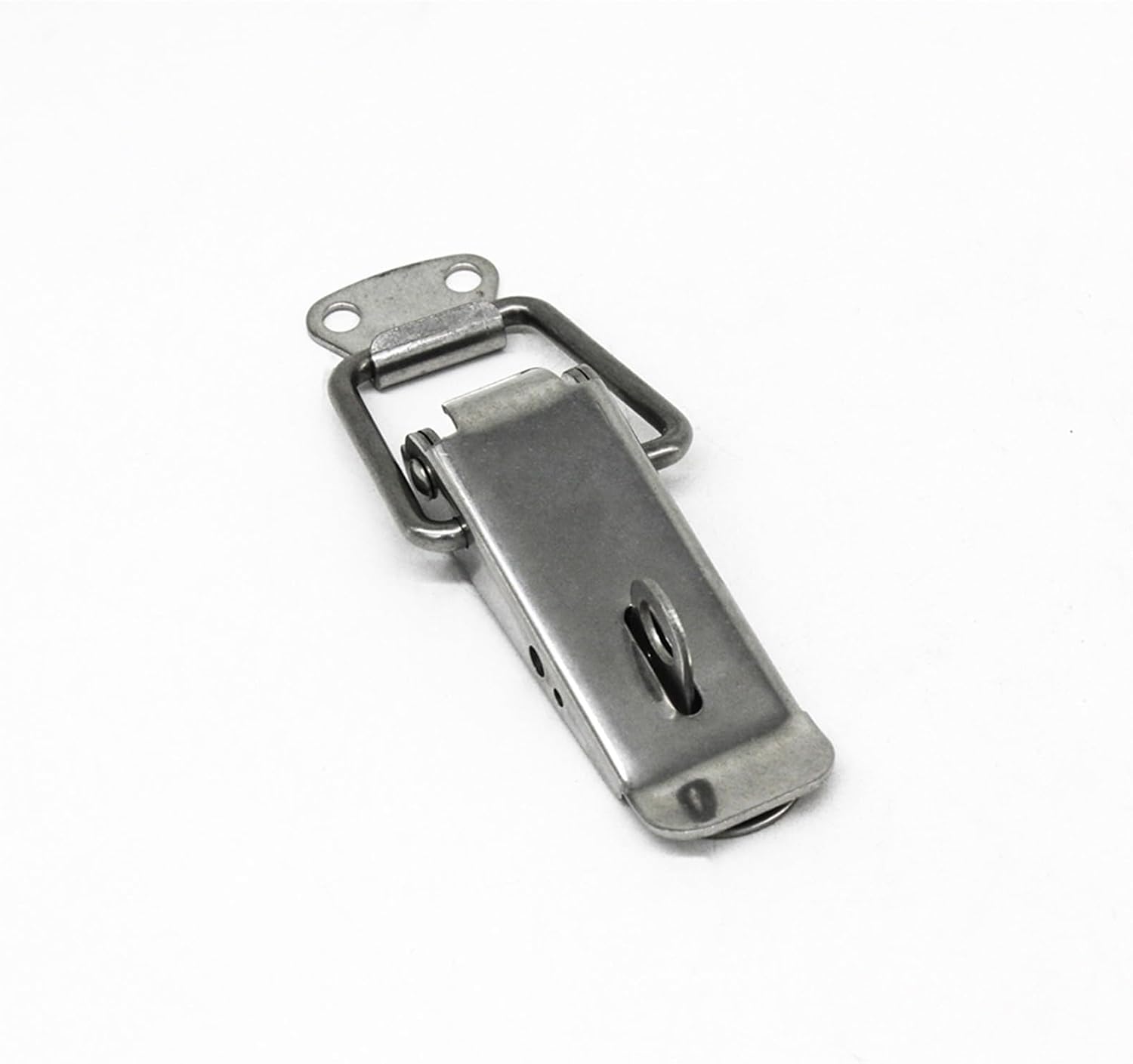 Stainless Steel 304 Kit Metal Tool Box Latch Hook Toggle Latch Hasp Spring Draw Hasp Clamp Latch 1Pcs