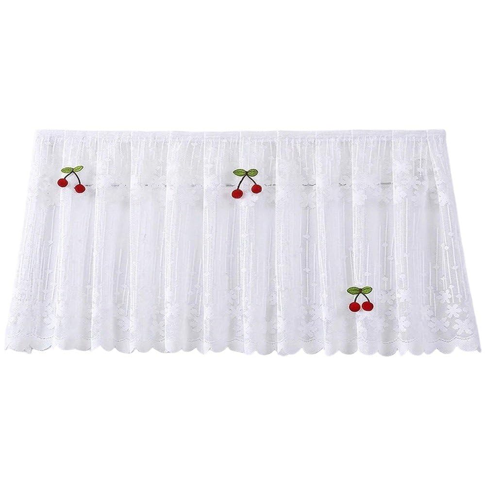 Air Conditioner Air Deflector, Lace Embroidered Air Diverter Blowing Air Conditioner Covers Cloth Wall-mounted Dust-proof Case