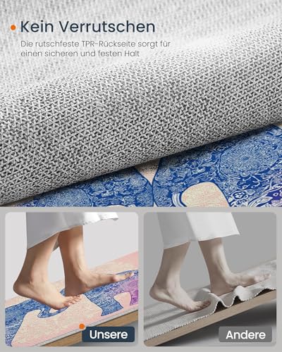 Tapis de décoration mandala éléphant rose finitions premium - 6