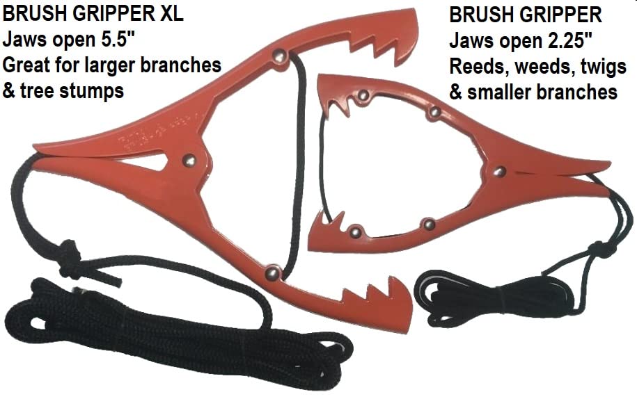 2pk Brush Gripper Original + XL Model (Orange 2pk)