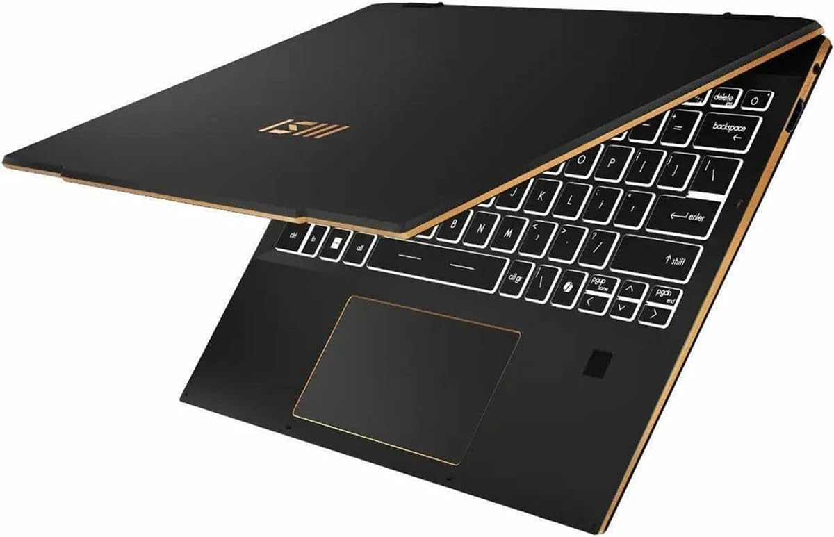 MSI Summit E13 AI Evo 13.3" Full HD Touchscreen Convertible 2 in 1 Notebook Computer, Intel Core Ultra 7 155H, 32GB, 1TB SSD, Windows 11 Pro, Ink Black