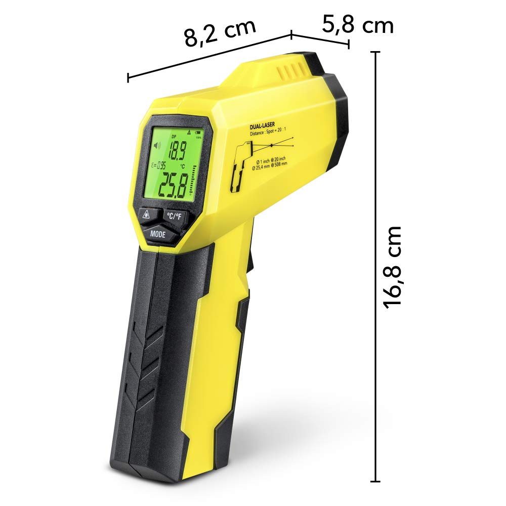 TROTEC BP25 Pirometro/Scanner del punto di rugiada (da -50°C a +260°C)
