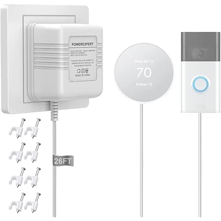 Ring Battery Pack 24V Transformer C-Wire Adapter For Smart