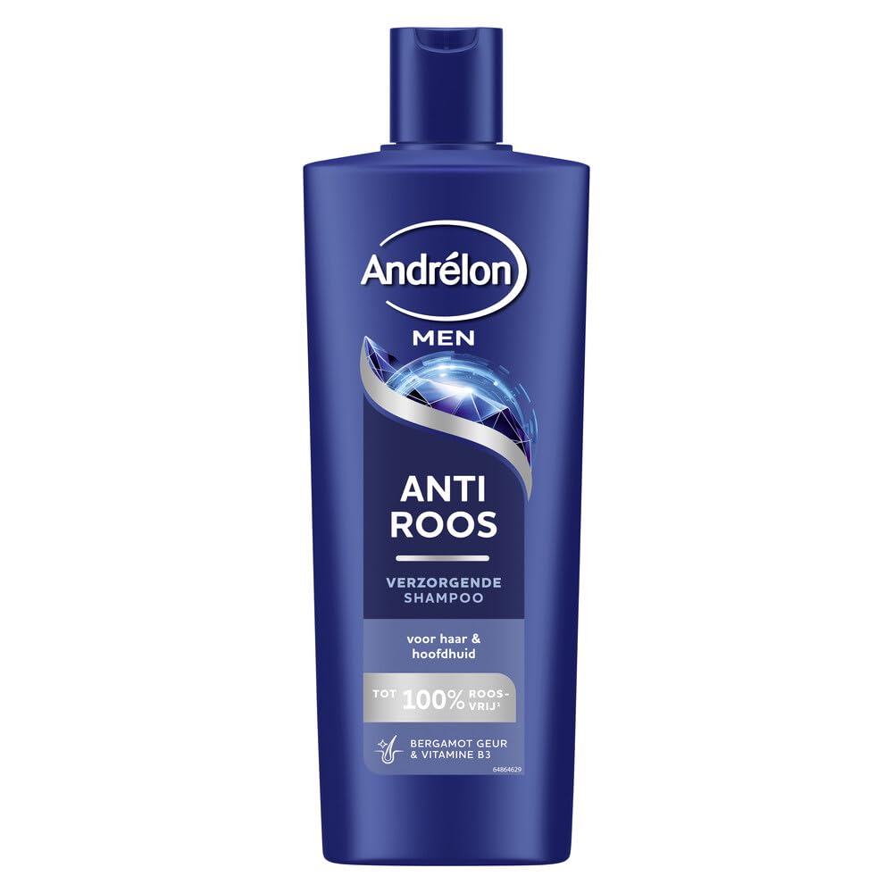 Andrélon Men szampon przeciwłupieżowy z witaminą B3-400 ml, 6 sztuk