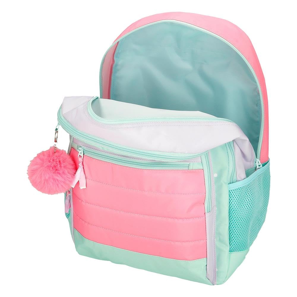Movom La vita e bella mochilas, mochilas escolares, mochilas infantiles, Incluye pompon decorativo, varios compartimentos de Joumma Bags