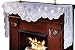 Miles Kimball Lighted Mantel Scarf White One Size Fits All