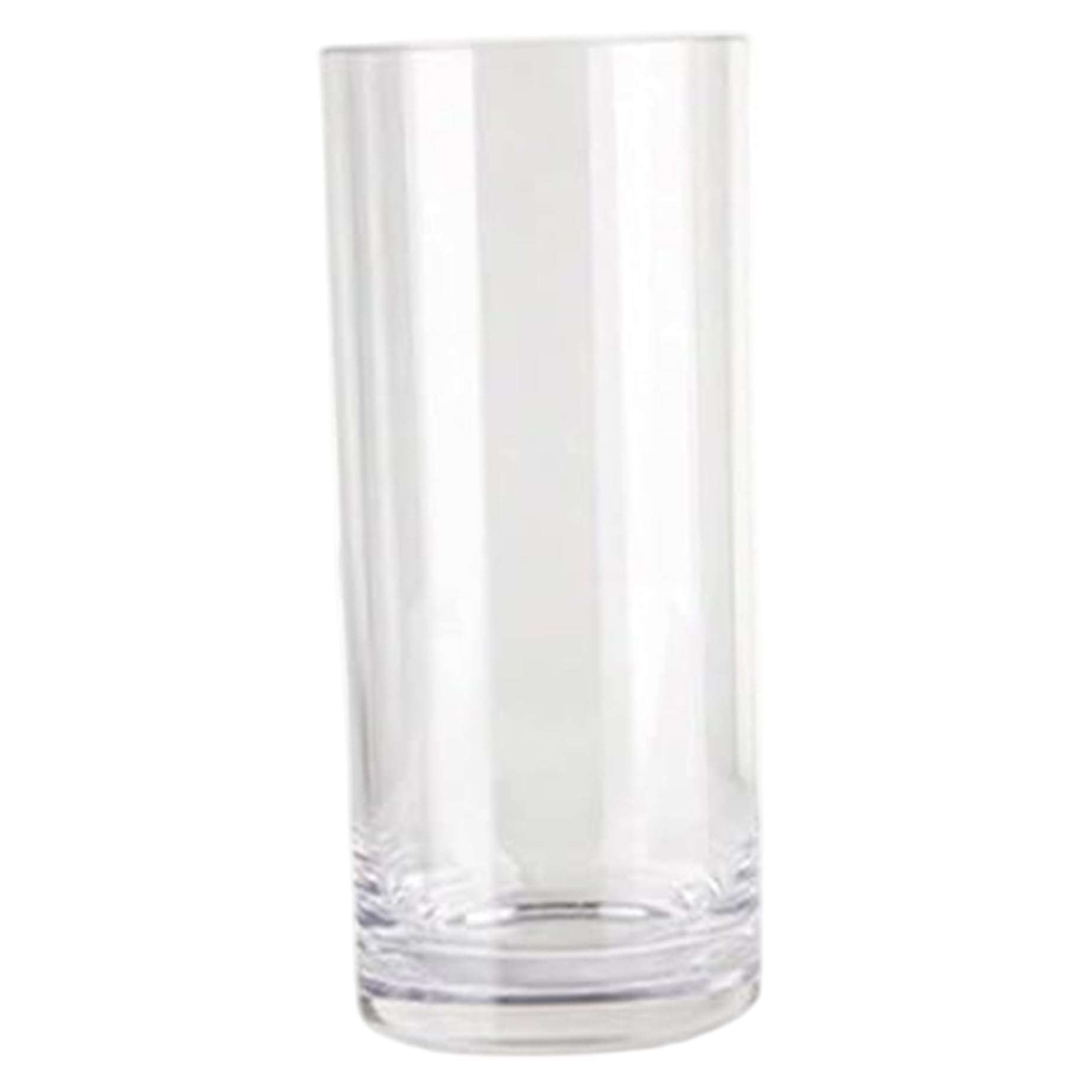 Vase cylindrique acrylique transparent grand vase fleurs porte-parapluie centre table