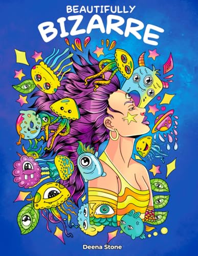 Beautifully Bizarre: A Funny Mind-blowing Coloring Book For Adults image 3