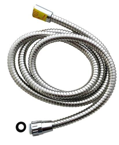 Cabezal de Ducha de Mano con Manguera Extra Larga