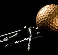 Vista 1 de Camiseta de golf Same Hole Forever - Camisetas de golf para soltero, regalos de despedida de soltero/regalos de broma, paquete de 25