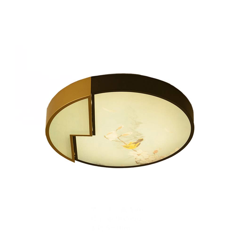 Plafonnier chinois LED de 60cm style moderne et épuré pour salon ou grande chambre