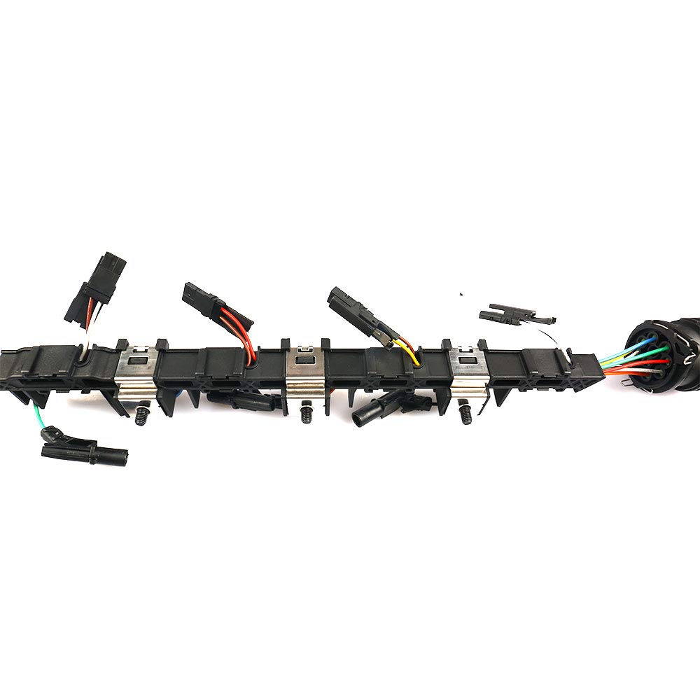 Juego de conducto, bomba, boquilla, arnés de cables, boquilla de inyección, 03G971033L, reemplazo para V-W 2.0 TDI